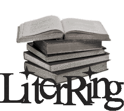 Literring button 2 gray