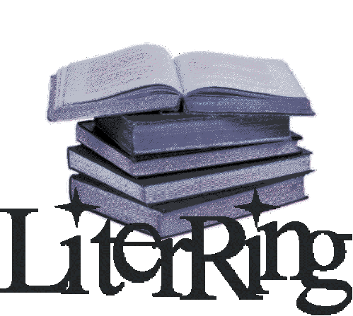 Literring button 2 purple